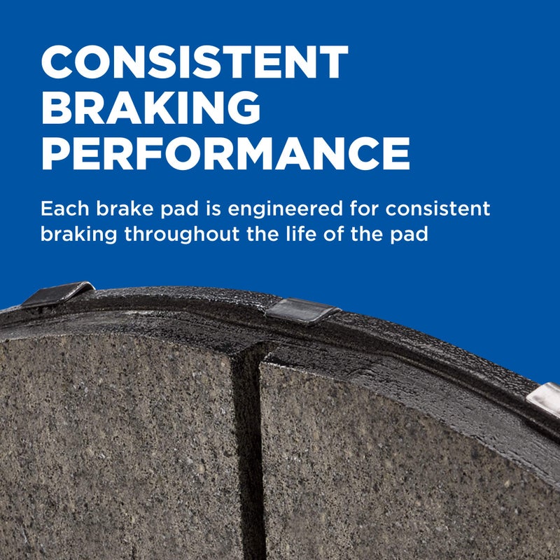 Wagner QS ZD1184 Disc Brake Pad Set, Chamfered Edges for Smooth, Quiet Stops, Fits 2016â€“2022 Toyota Prius, 2006â€“2018 Toyota Yaris - Image 5